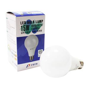 두영 LED전구 15W BULB 램프 LED 벌브형 형광등 조명