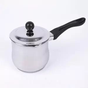 국내산 리빙 스텐 밀크포트 1.4L, 우유데울때 라면, 커피물, 차, 끓일때 적은음식, 이유식 끓일때