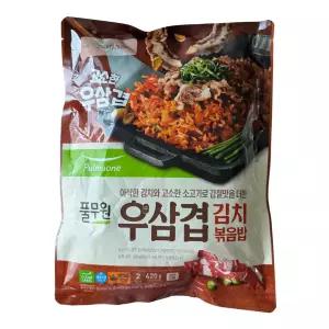 풀무원 우삼겹 김치볶음밥 420g