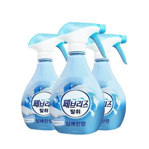 페브리즈 섬유탈취제 상쾌한향 용기 370ml x3개