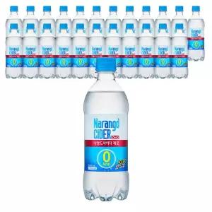 동아오츠카 나랑드 사이다 500ml X 24pet 제로 탄산음료