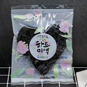 10개세트 하트미역 20g 기장 미역 선물 생일 생신 어버이날 선물 답례품