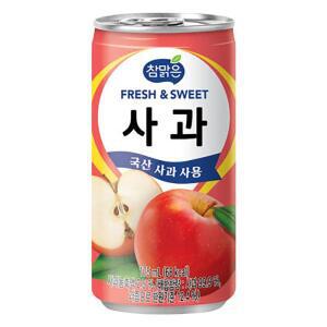 [일화] 참맑은 사과 175ml x 30캔 캔음료 음료수