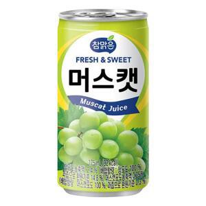 [일화] 참맑은 머스캣 175ml x 30캔 캔음료 음료수