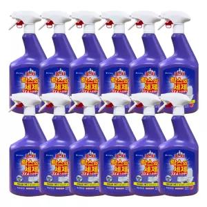엘지생활건강 홈스타 락스와세제 3X 폼스프레이 후로랄향 900ml 12개 / 욕실청소 세정제