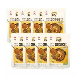 [CJ]다담 고깃집된장찌개양념 130g x8개