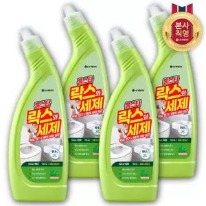 홈스타 락스와세제 허벌 시트러스 본품 750ml 4개