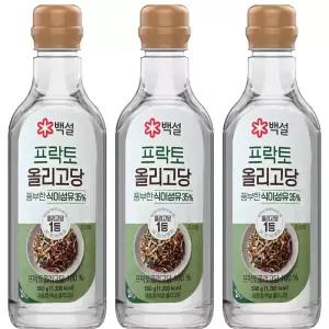 백설 프락토 올리고당 500g x 3개 풍부한 식이섬유35% 요리당 물엿