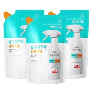[애경] 랩신 항균 풋샴푸 리필 400ml x3개