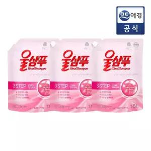 [리큐]울샴푸 오리지날 1500ml 리필 3개