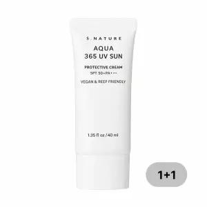 에스네이처 아쿠아 365 유브이 선크림 40ml 2입