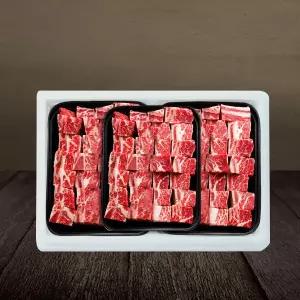미국산 초이스등급 찜갈비 3kg (1kg * 3팩)