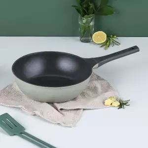 키친플라워 세이지 인덕션 주물 궁중팬 24cm