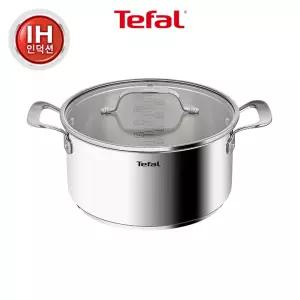테팔 인덕션 스텐 퍼펙트 레지스트 양수냄비 24cm