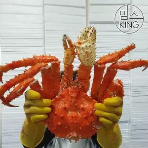 [맘스킹]정성씨푸드 동해직송 러시아 A급 킹크랩 자숙 2KG
