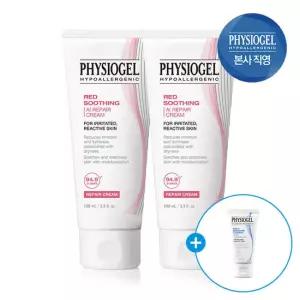 피지오겔 레드수딩 AI 리페어 크림 100mlx2개+ DMT 클렌징젤 30ml