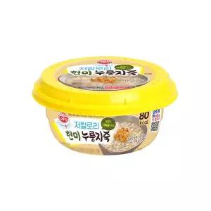 오뚜기 저칼로리 현미누룽지죽 215g x 15개