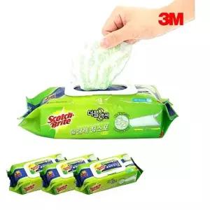 3M 더블액션 플러스 물걸레 청소포 대형 20매 x 3팩