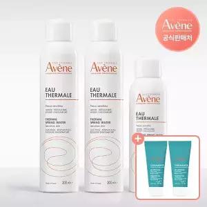 아벤느 오떼르말 미스트 300ml 2개+150ml 1개+클렌징젤 15ml 2개 추가증정