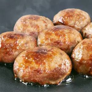 담양식 두툼한 수제 한돈 떡갈비 120g x7팩(개별포장)