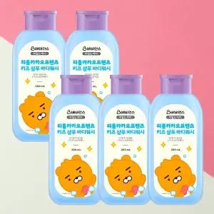 베비언스 리틀카카오프렌즈 샴푸&바디워시 200ml x 5개 / 올인원 워시