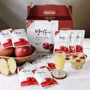 무주 생기찬 사과즙 120ml 30포(선물박스) 대용량 아침간식 25년 햇사과즙