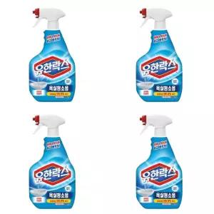 유한락스 욕실청소용 세정제 900ml 4개
