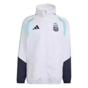 adidas 아르헨티나 26 티로 올 웨더 재킷 - 화이트 JY7016