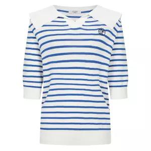 [레코브] 스트라이프 세일러카라 7부 니트(LC61D8KN554X)