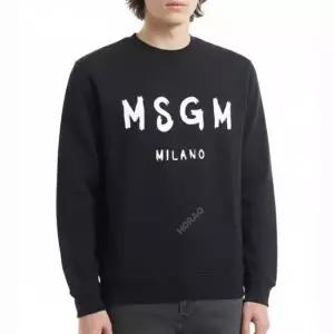 MSGM MUST IT_엠에스지엠 26SS 브러쉬드 로고 맨투맨 2000MM513 300000 99)