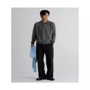 에잇세컨즈 매일슬랙스 기모 세미와이드핏 슬랙스 - 블랙 슈트팬츠 정장바