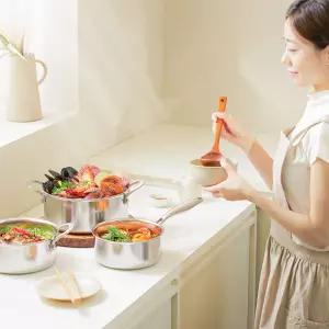 파르셀 무연마제 통3중 304 스테인리스 냄비 3종세트