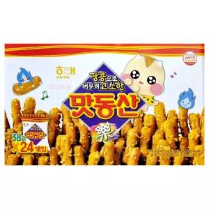 해태 미니 맛동산 과자셋트 38g 24봉 봉지 과자