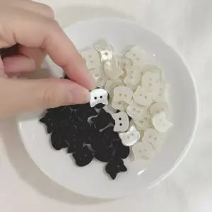 귀여운 고양이 단추 버튼 가디건 블라우스 셔츠 원피스 여성 10개 세트