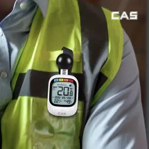 CAS 카스 체감 온도계 WBGT 흑구 온습도계 T800 현장 열지수측정