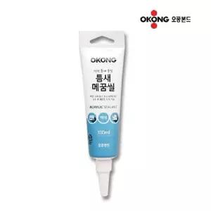 오공 틈새 메꿈씰 백색 충진제 마감재 크랙보수 틈새충진제 (W413430)