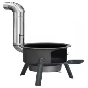 돌쇠네 대형 가마솥 화덕 숯불  드럼통 연탄 화로 아궁이 시골 야외 불멍 63cm