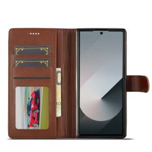 삼성 호환 갤럭시 Z 폴드 7 6 5 4 3 5G호환용 지갑형 플립 가죽 케이스 카드 수납 폴딩 커버 북백 코크