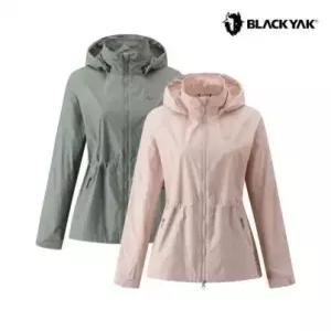 블랙야크 여성 등산 데일리 후드 기능성 바람막이 리프레쉬 자켓 1BYJKMV505 G