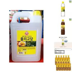 올리고당 오뚜기 5K 요리당 옥수수 전분 대용량 매장용 업소용 강정 볶음 요리엿 식당용 요리용 다용도