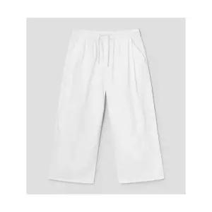 에잇세컨즈 밴딩 와이드핏 데님 팬츠 아이보리 456421MC50