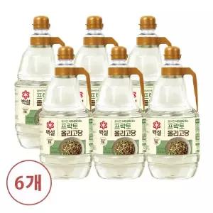 CJ 백설 올리고당 2.45kg X 6개
