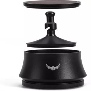 호두 뚜껑이 있는 KNODOS 블라인드 에스프레소 셰이커 54mm 브레빌 머신용 커피 찌꺼기 분배 도구 마그네틱