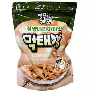 해밀 열풍으로 구워낸 청양데리야끼맛 먹태깡 200g