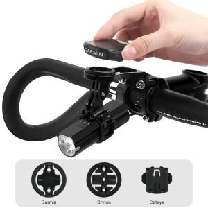 RIDERACE 자전거 컴퓨터 거치대 핸들 바 카메라 마운트 사이클링 스톱워치 속도계 브래킷, 가민 엣지 브라