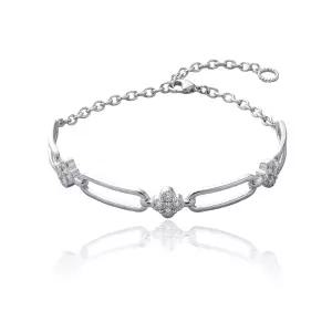 엘렌쥬얼리 실버 925 Silver 벨라 라마스 큐빅 은 팔찌