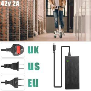 42V 2A 배터리 충전기 (세그웨이 나인봇 ES1 ES2 ES4/맥스 G30 G30D, 샤오미 M365 전동 스쿠터 배터리 충전
