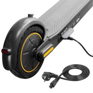 Ninebot MAX G30 G30D/LP/LE G65 G2 전기 스쿠터 충전 라인용 충전 케이블 미국 영국 EU 플러그 배터리 전
