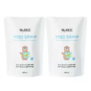 마이비 아기 얼룩제거제 리필300ml x2개
