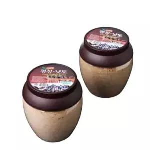 평창나또 쥐눈이콩나또가루(350g 2통) / 국산 100
